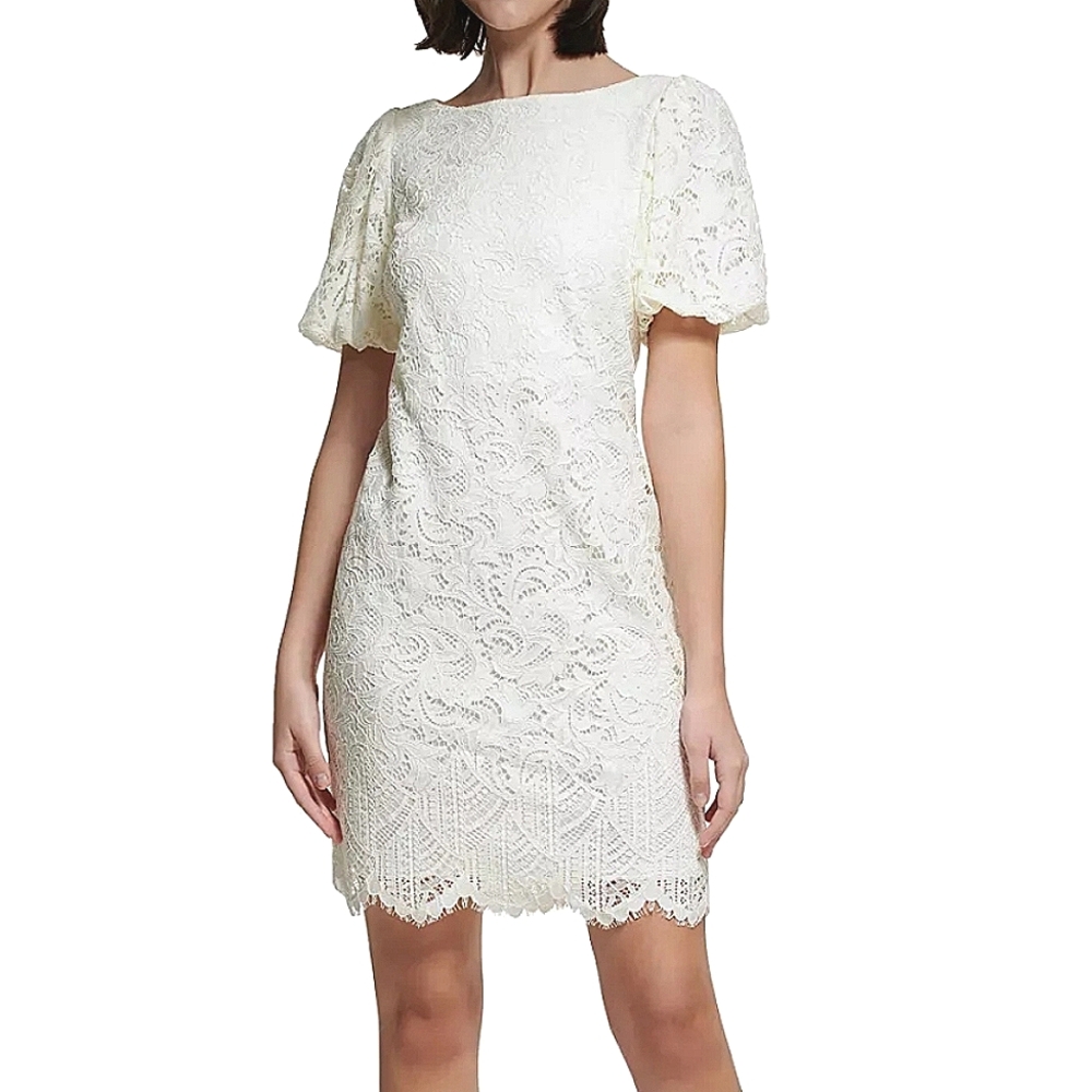 NWT JESSICA HOWARD | $99 Lace Sheath Cocktail Dress - Picture 1 of 10